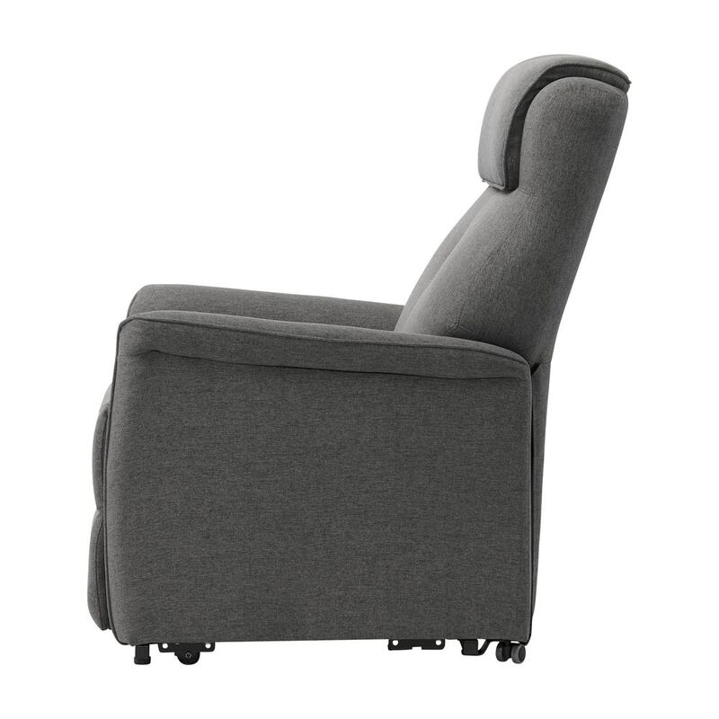 CorLiving Power Lift Recliner Medium Grey