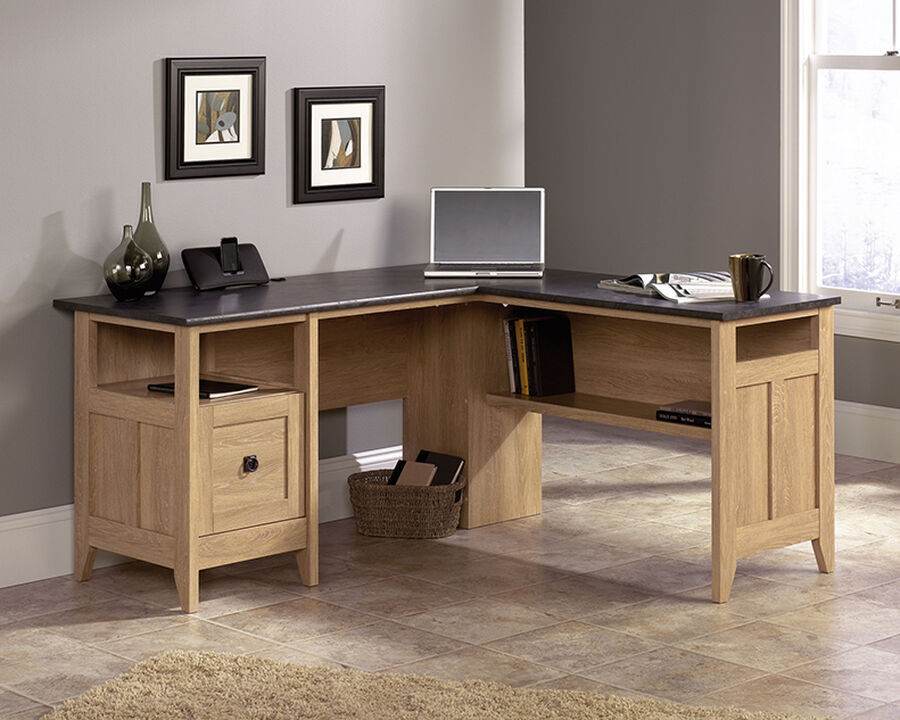 August Hill L-Shaped Desk