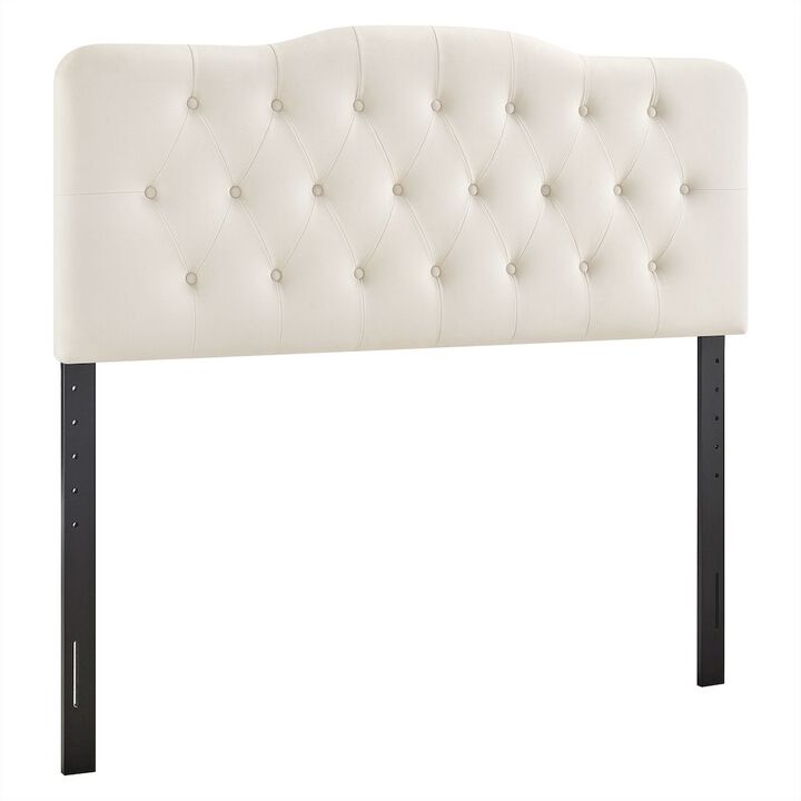 Annabel Stain-Resistant Performance Velvet Full Headboard
