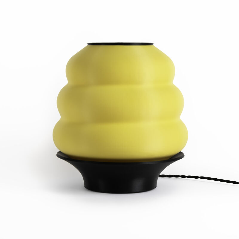 Honey Pot Minimalist Classic Plant-Based PLA 3D Printed Dimmable LED Table Lamp