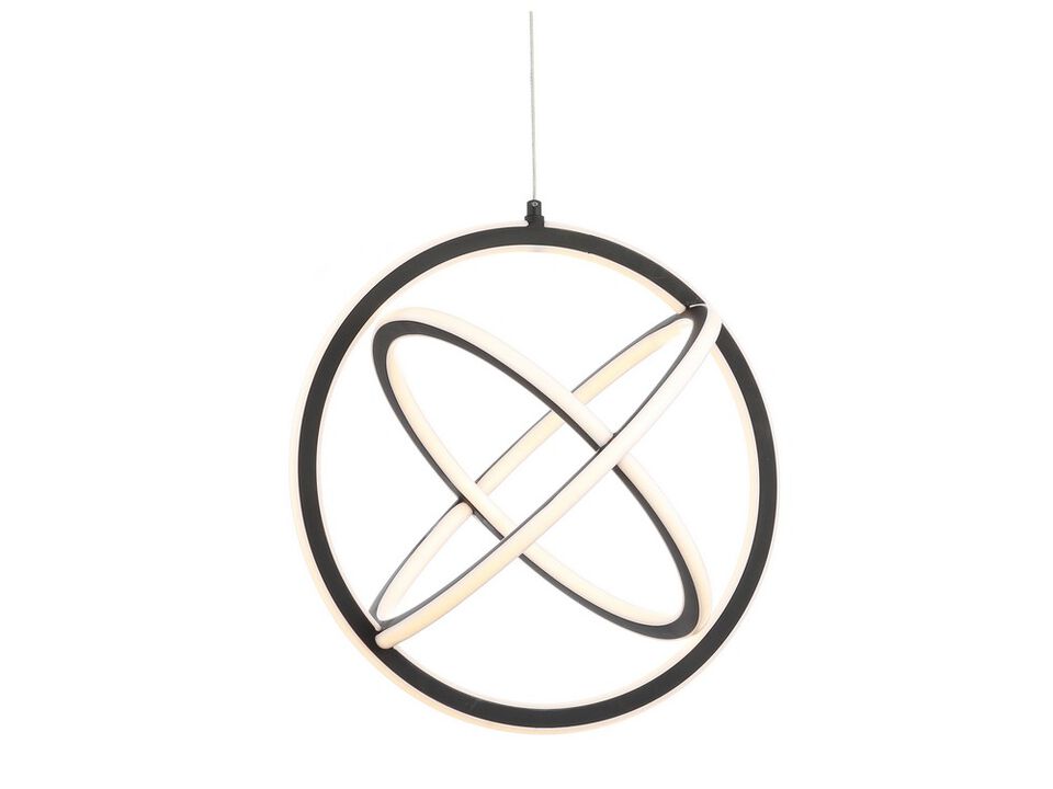 Orbit 16.5" Adjustable Integrated LED Metal Pendant