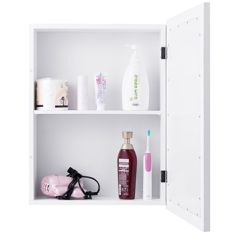 Wall Mounted Adjustable Medicine Storage Mirror Cabinet