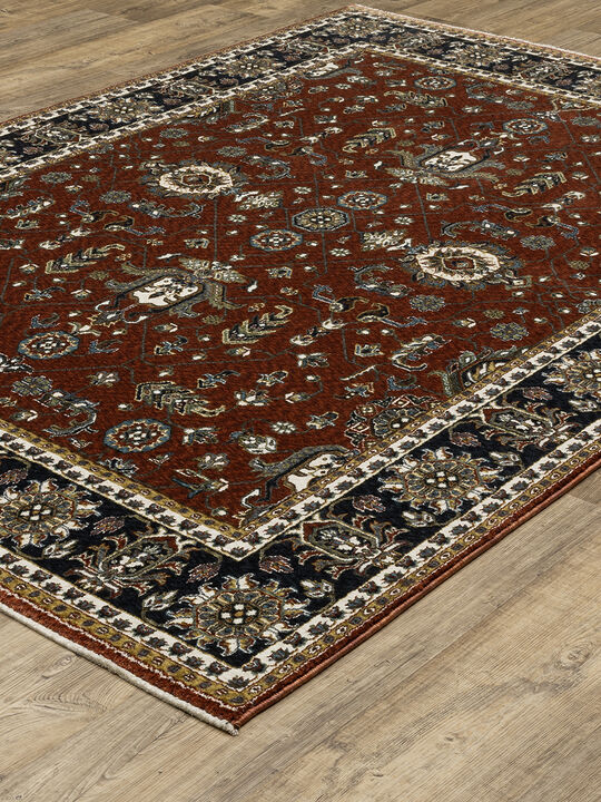 Vivian 2'3" x 7'6" Red Rug