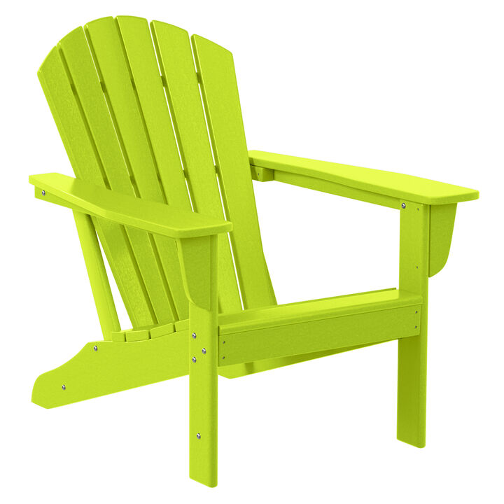WestinTrends 12 Piece Outdoor Adirondack Chair With Ottoman And Side Table