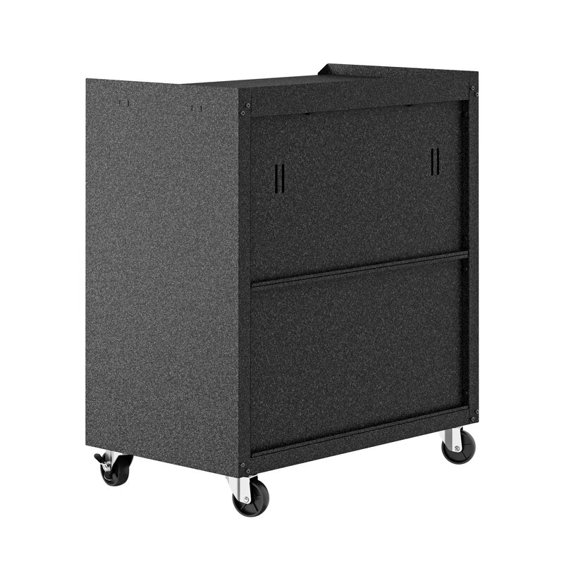Fortress Gray Rolling Cabinet