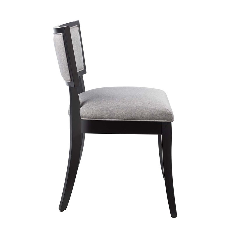 Pristine Upholstered Fabric Dining Chairs - Set of 2 image number 2