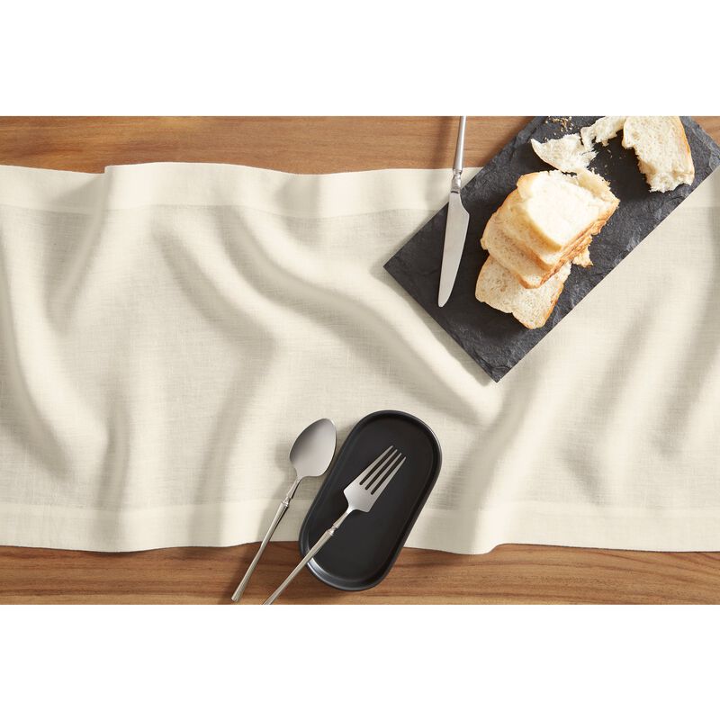 Solino Home 100% Pure Linen Table Runner - Sonoma