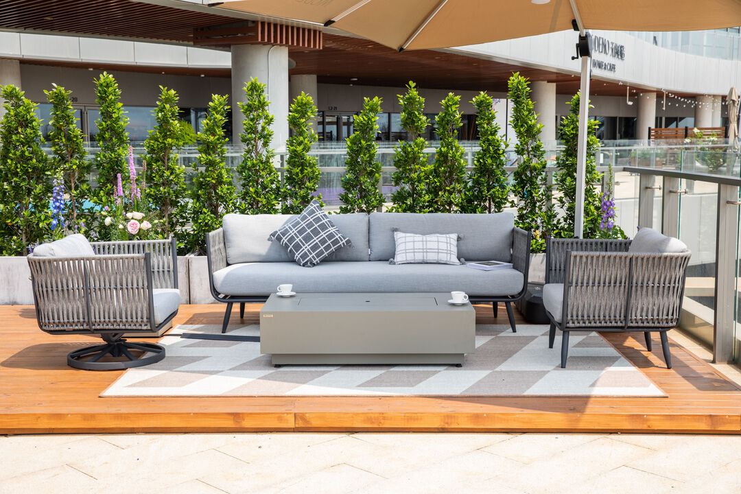 Elementi Milano 3-Piece Patio Furniture Set