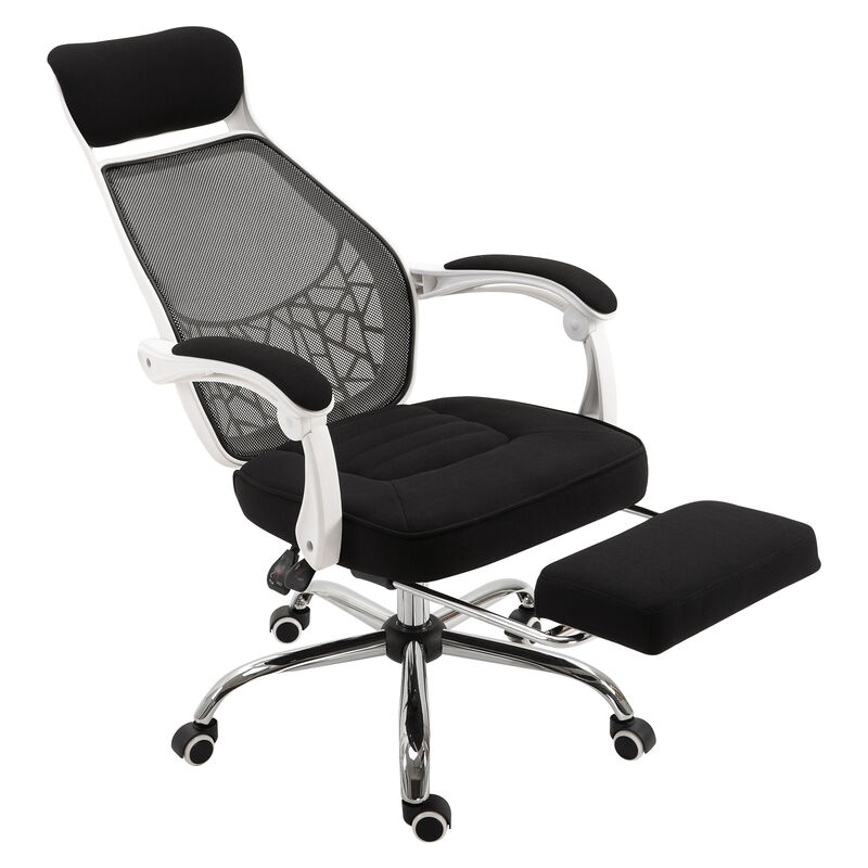 Ergonomically Designed Office Working Desk Chair w/ Back Angle Adjustment