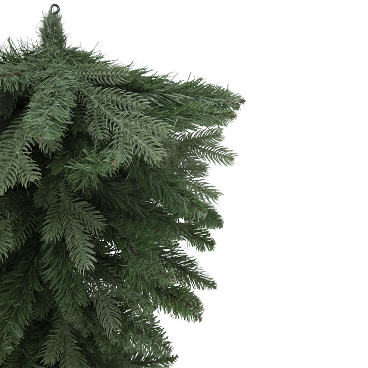 30" Mixed Eden Pine Artificial Christmas Teardrop Swag - Unlit