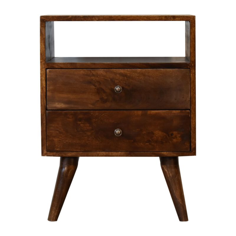 Artisan Furniture Solid Wood Classic Chestnut Nightstand