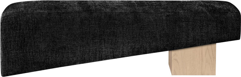 Meridian Furniture Alora Black Fabric Bench