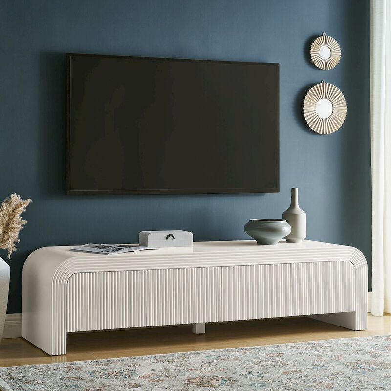 Modway Waterflute 68 Fluted TV Stand image number 2