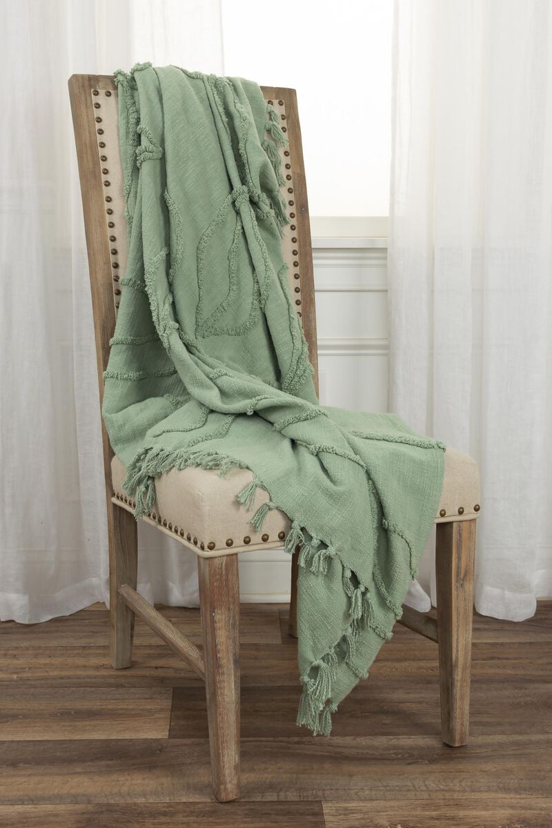 Green 50" x 60" Throw Blanket