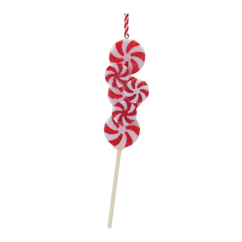 Candy Drop Ornament (Set of 24) 7"H Glass image number 0