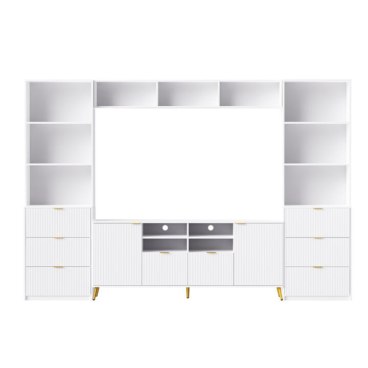 Merax Multifunctional TV Stand Media Storage Cabinet