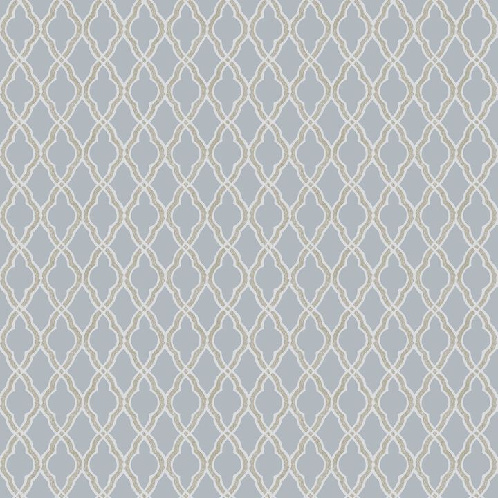 Italian Style Cancello Living Blue Wallpaper 28836