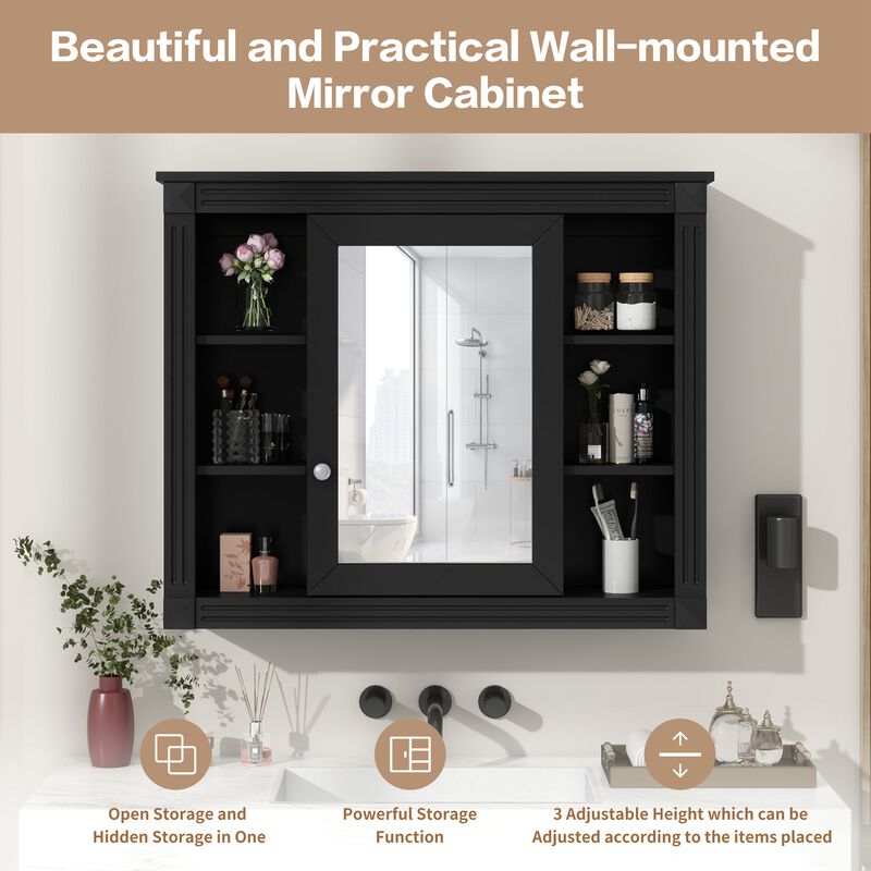 Merax Wall Mounted Bathroom Storage Cabinet