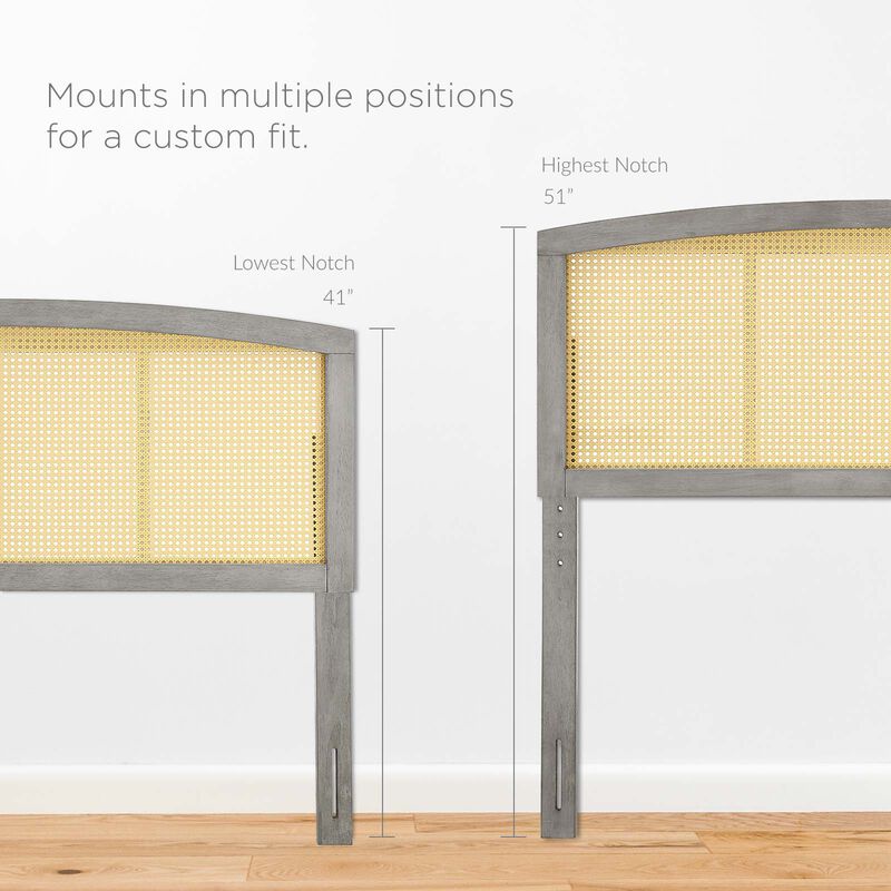 Modway - Halcyon Cane Queen Headboard image number 7