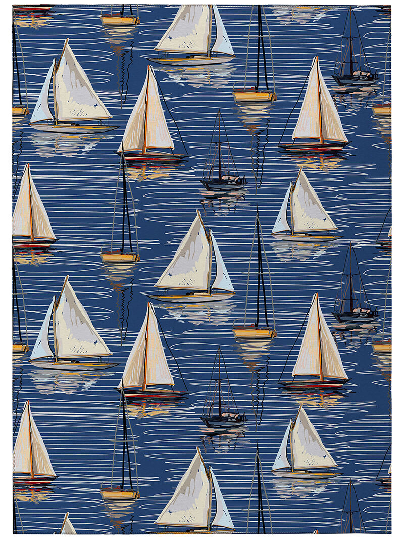 Harbor HA8 Navy 10' x 14' Rug