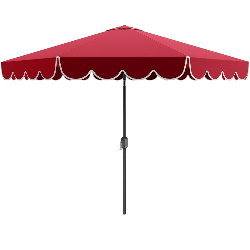 Outdoor Crank Tilt Umbrella &ndash; Adjustable Market Shade for Patio or Backyard image number 3