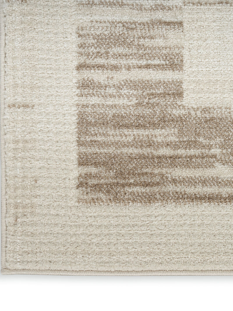 Serenity Home SRH07 Mocha/Ivory 9' x 12' Rug image number 3