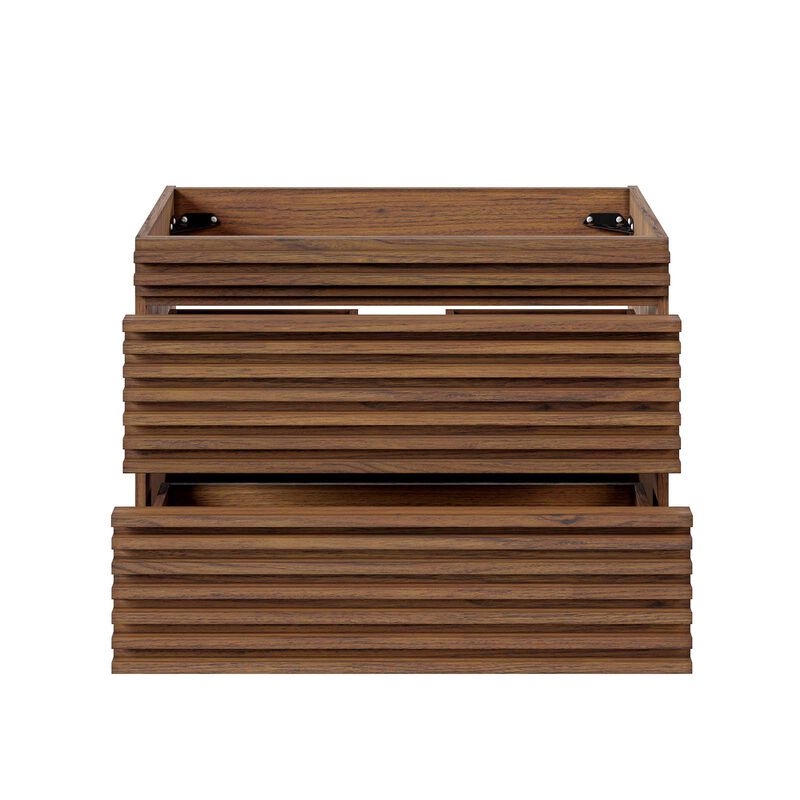 Render 30" Wall-Mount Bathroom Vanity Cabinet (Sink Basin Not Included) image number 4
