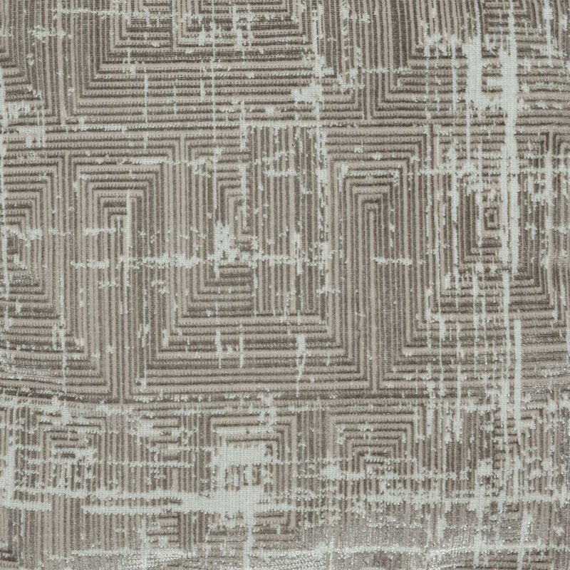 Upholstered Polyester Blend Ottoman for Bedroom or Lounge Accent