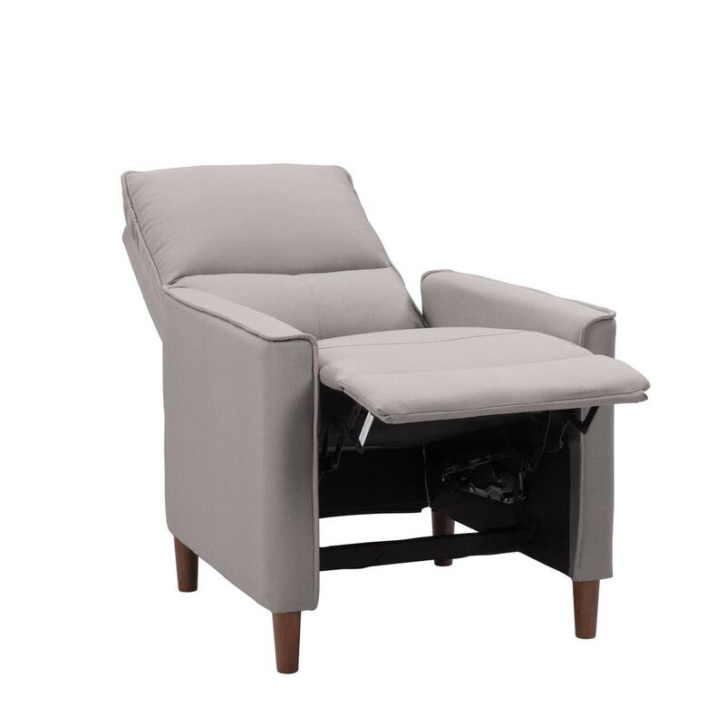 CorLiving Alder Manual Recliner in Light Grey