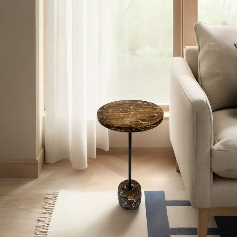 Carolina Chair & Table Electra Round Accent Table
