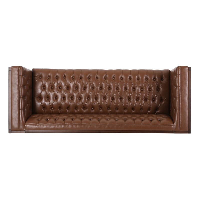 Bilkpa 3 seater PU sofa image number 7