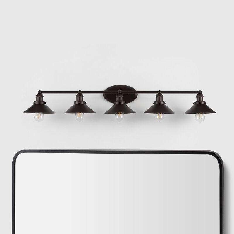 July Industrial Farmhouse Metal Vanity Light