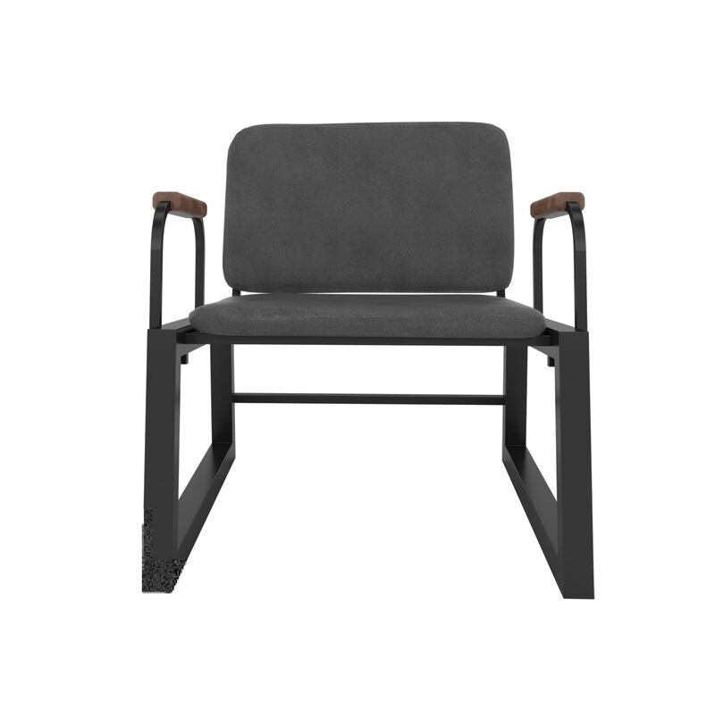 Whythe Black Accent Chair