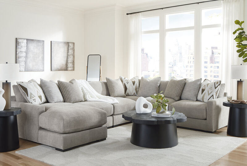 Aslan Court 6-Piece Sectional with Chaise image number 2