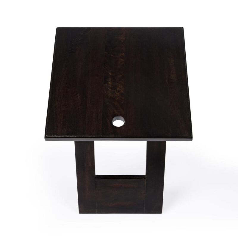 Coffee Folding Accent Table, Belen Kox image number 4