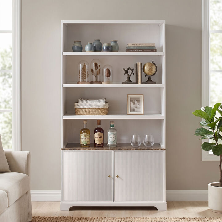 Dilut Tall Bookcase Storage Cabinet