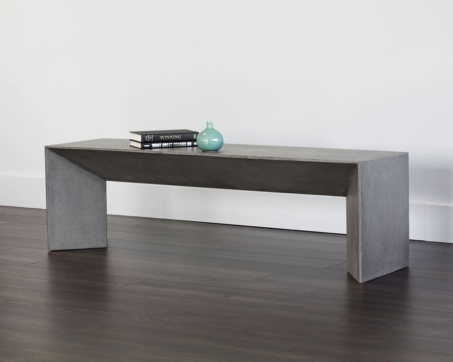 Quintessa Grey Bench