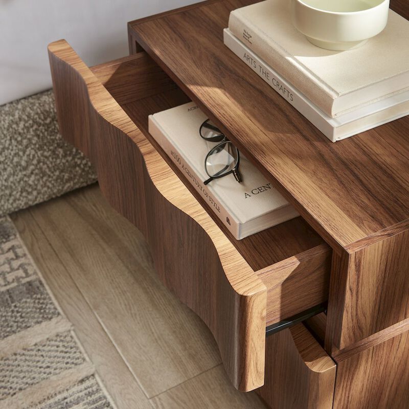 Isola 2 Drawer Nightstand image number 8