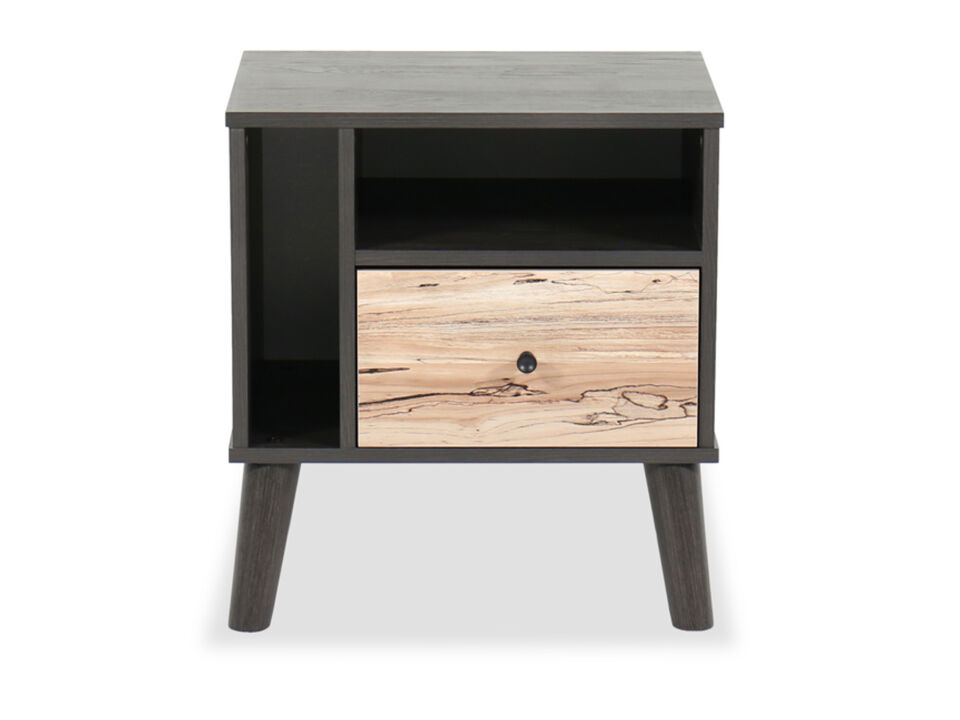Piperton Youth Nightstand in Dark Charcoal