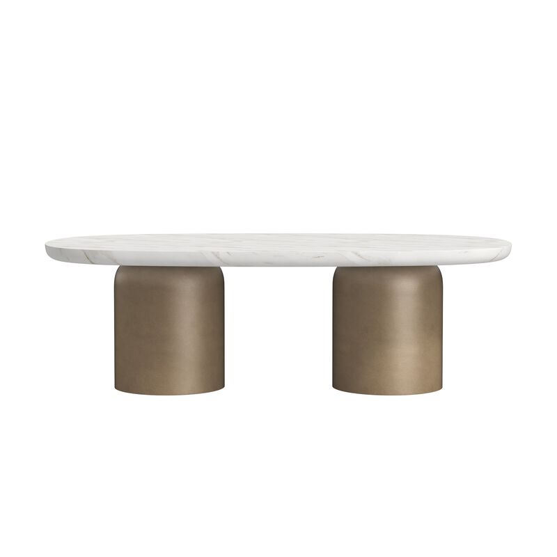 Verge Oval Cocktail Table image number 0