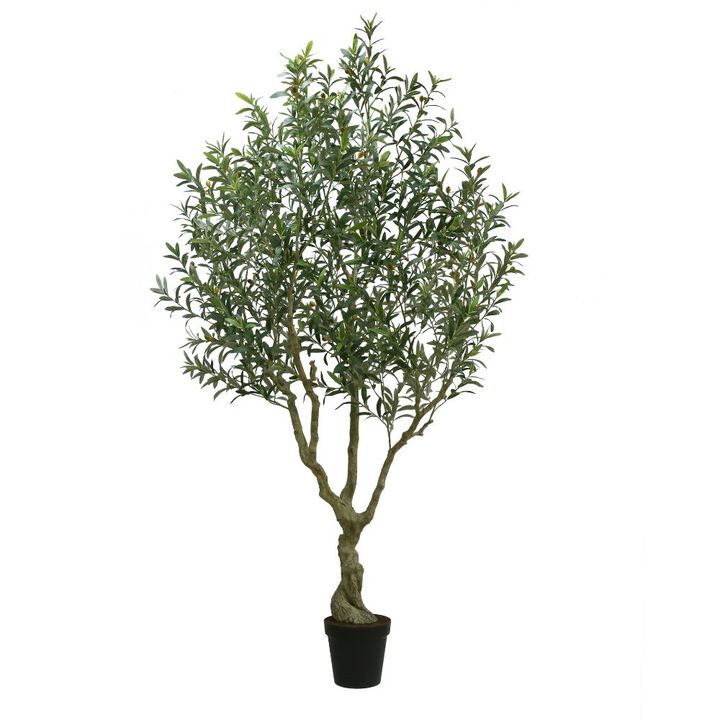 8' Faux Olive Tree