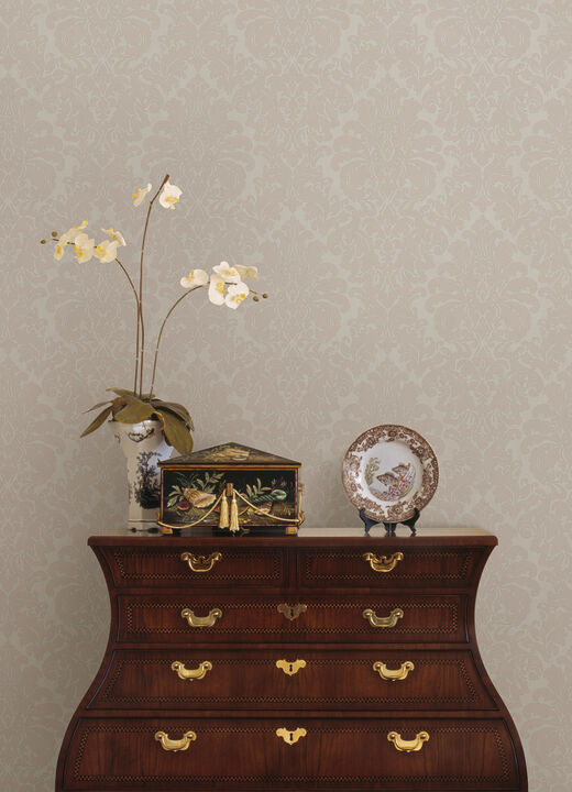 Betina Rose Damask Wallpaper (Set of 2)