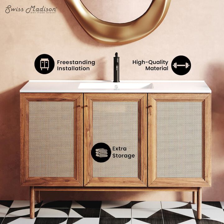 Classe 48" Freestanding Bathroom Vanity with Sink Top