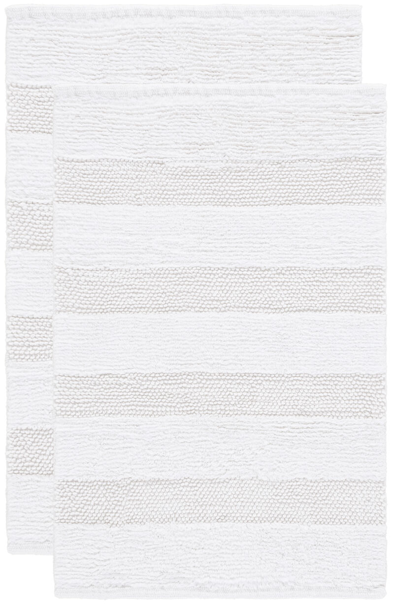 Harper Textured Striated PMB901 Set of 2 Bathmat image number 0