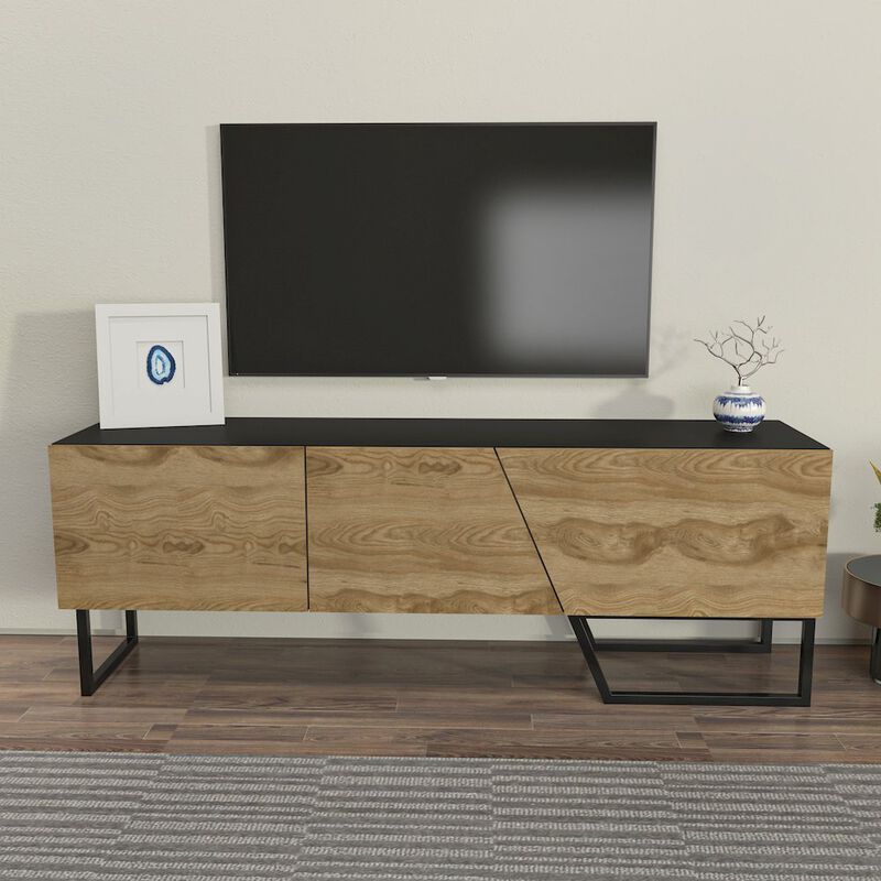 Decorotika Parla Tv Stand Black Oud