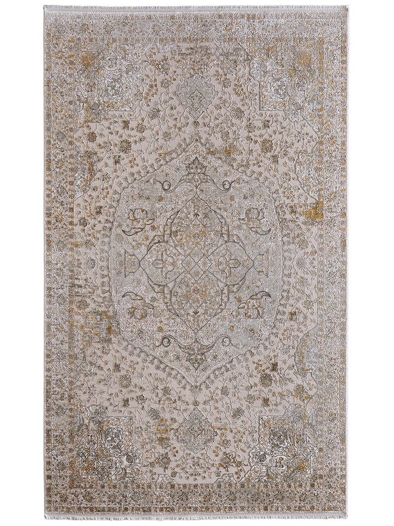 Cadiz 39T0F Beige/Gray 4'10" x 7'10" Rug image number 0