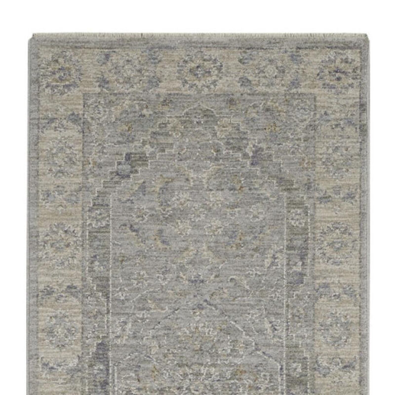 HomeRoots Floral Runner Rug image number 2