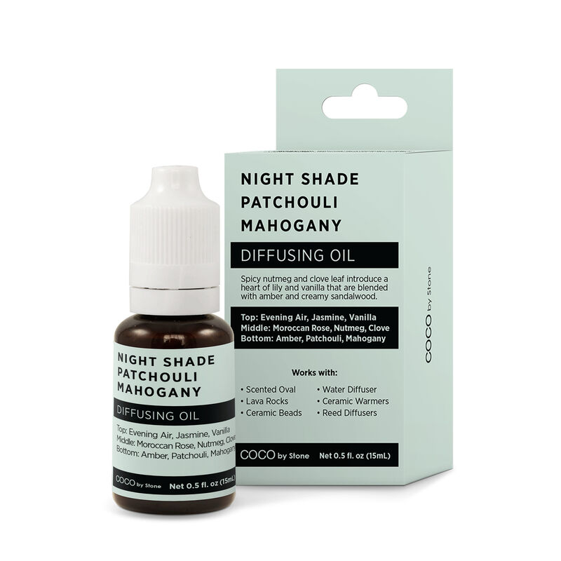 Diffusing Oil - Night Shade, Patchouli, Mahogany