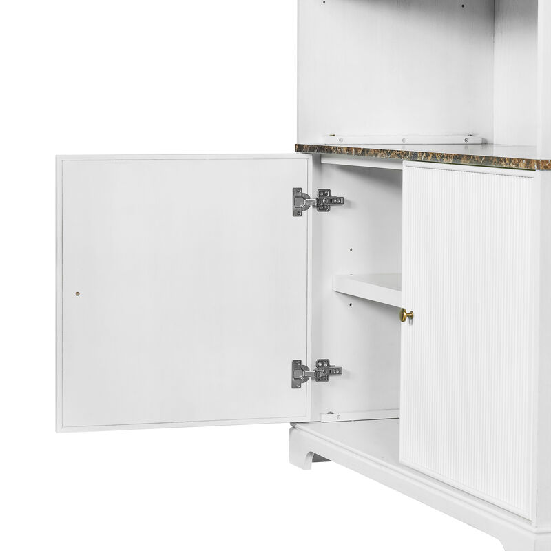 Dilut Tall Bookcase Storage Cabinet image number 3