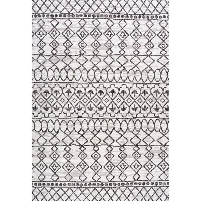 Kafel Tribal Bohemian Indoor/Outdoor Area Rug